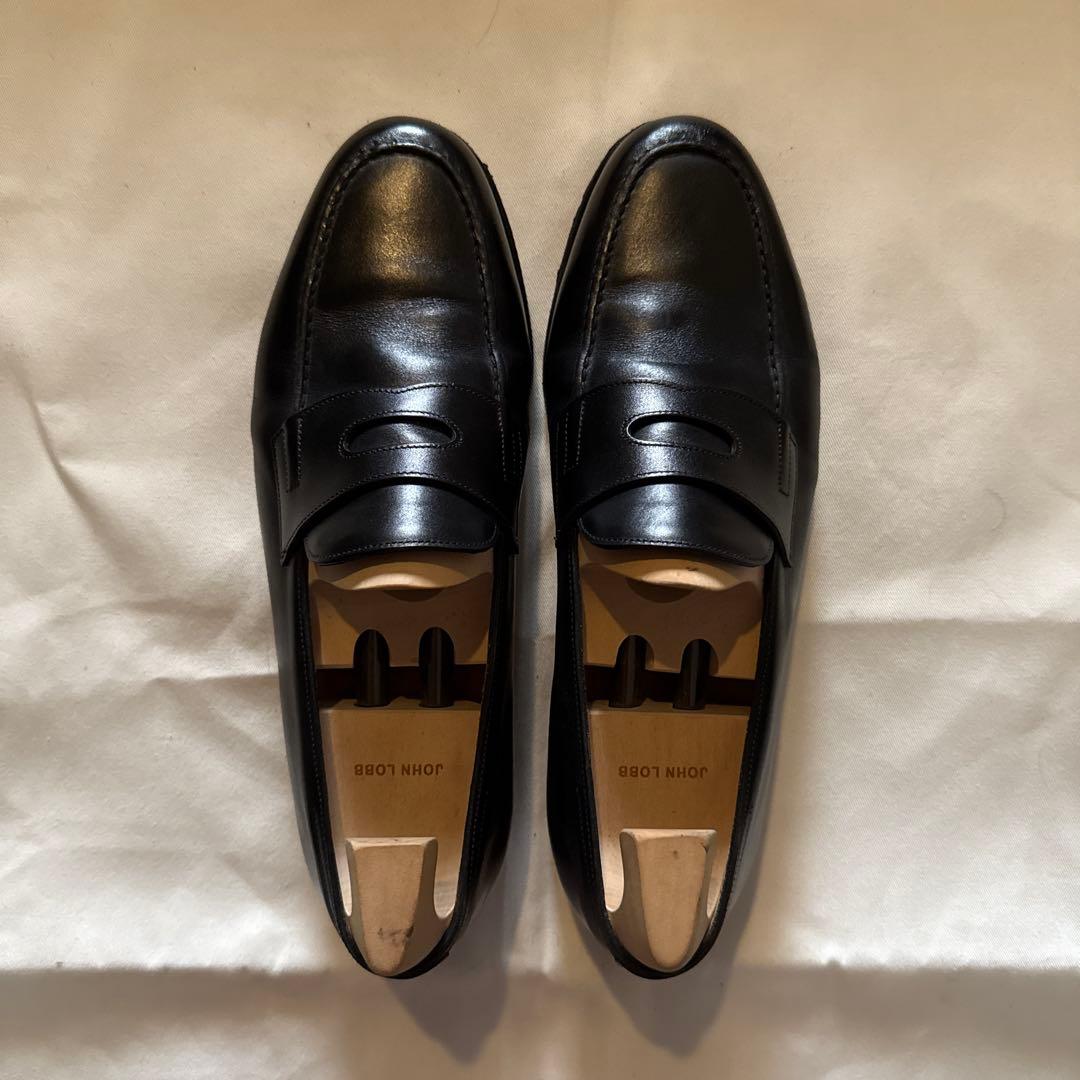 JOHN LYBB Lopez UK8.5 E width 純正シューツリー付き