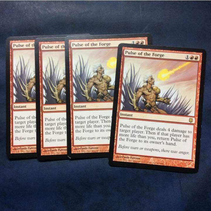 メルカリ 溶鉱炉の脈動 英４枚 マジック ザ ギャザリング 555 中古や未使用のフリマ