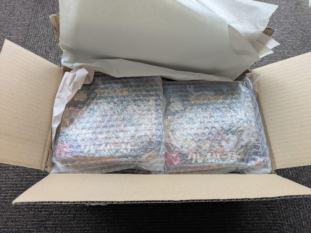 ポケモンカード　クレイバースト　シュリンクなし　ペリペリつき　正規品　4box