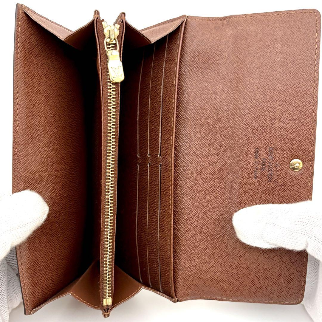 極美品✨️袋付✨️ルイヴィトン ポルトフォイユ サラ モノグラム 長財布