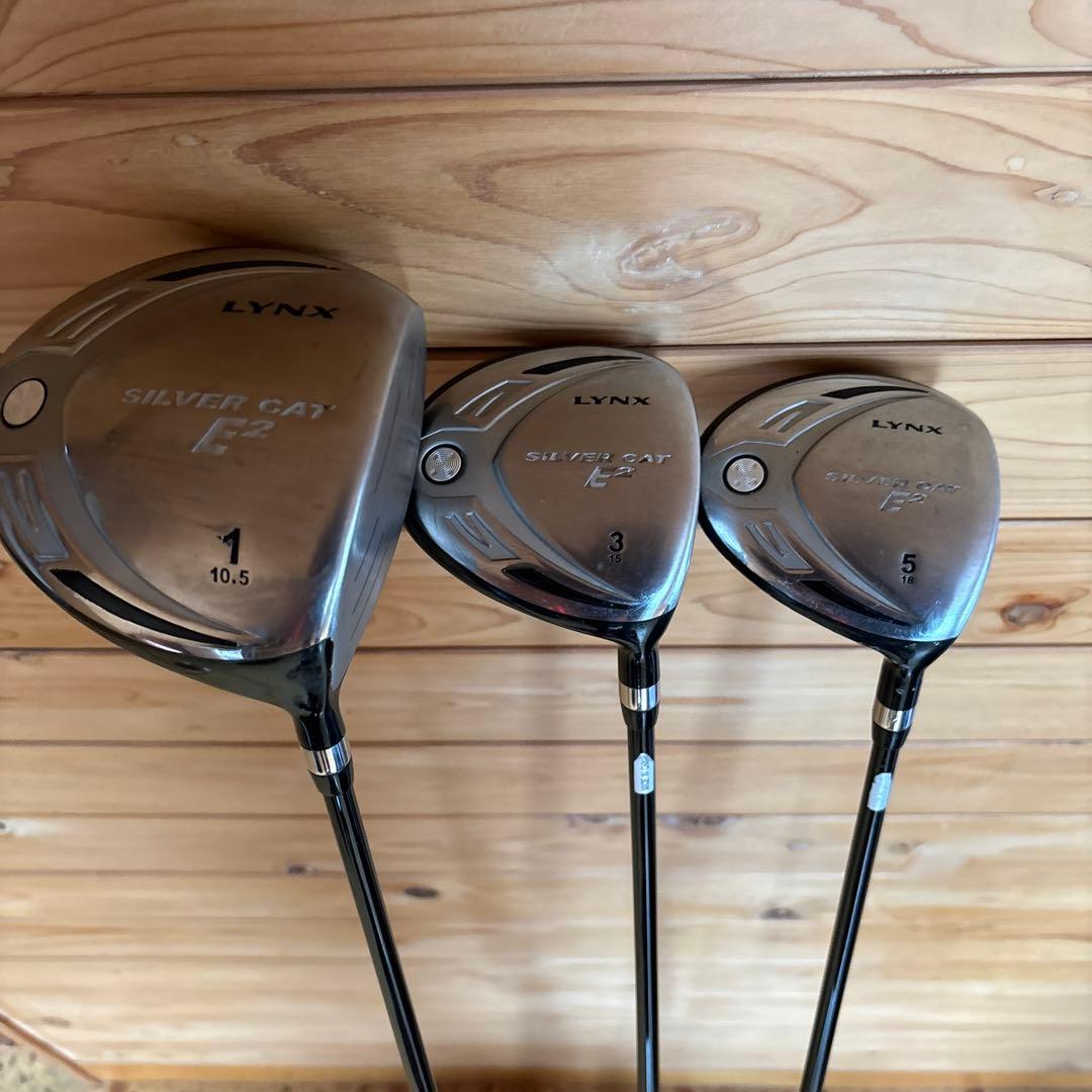 LINXゴルフクラブ１２本セット　SILVER CAT LINXゴルフクラブ１２本セット　SILVER CAT