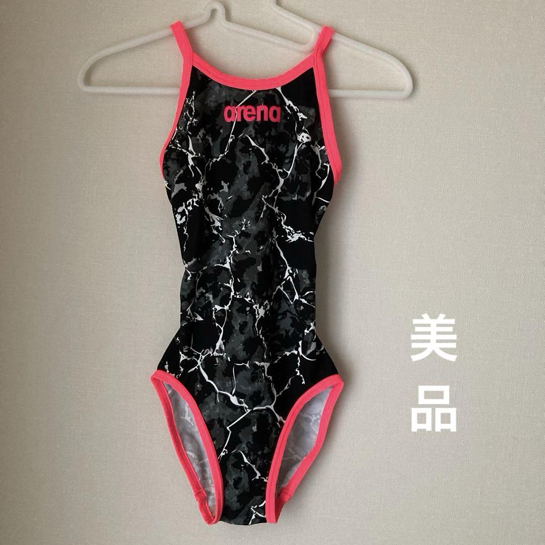 美品　arena 競泳水着 ssサイズ　タフスーツ 練習向け シングルピース