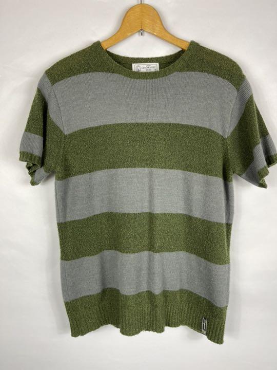 メルカリ チャオパニック 緑ボーダー半袖ニット Mサイズ Tシャツ カットソー 半袖 袖なし 1 300 中古や未使用のフリマ メルカリ チャオパニック 緑ボーダー半袖ニット Mサイズ Tシャツ カットソー 半袖 袖なし 1 300 中古や未使用のフリマ