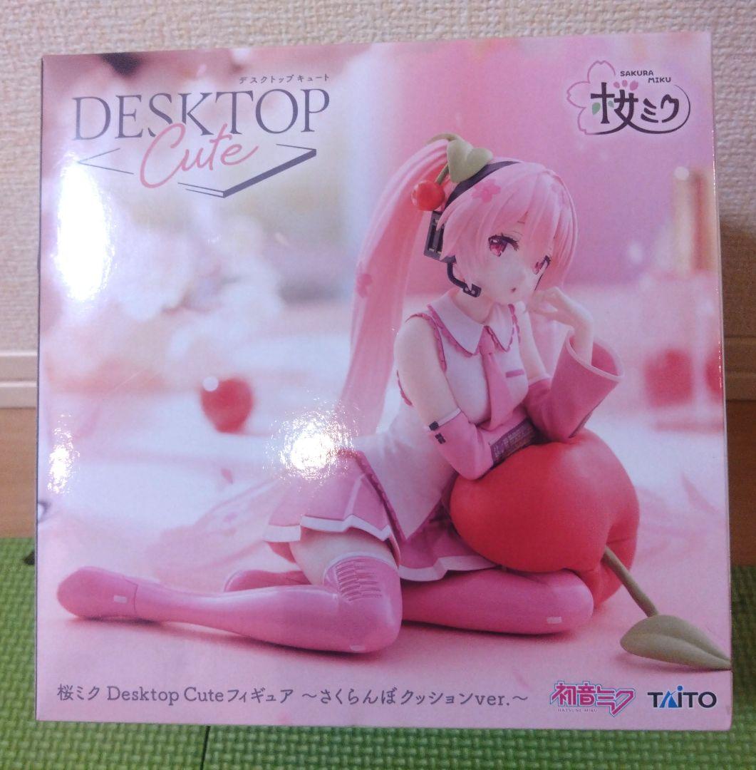 桜ミク　desktop cute さくらんぼ　17個セット 桜ミク Desktop Cute フィギュア ～さくらんぼクッションver