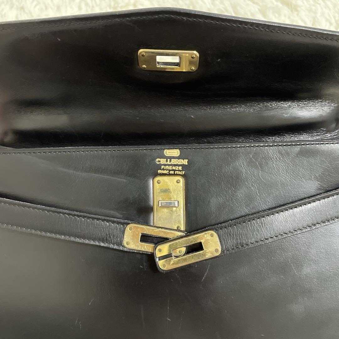 美品】CELLERINI チェレリーニ バーキン型 2WAYショルダー