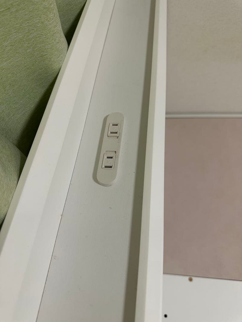 ベットフレームマットレス付きNITORI