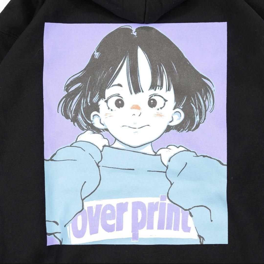 over print POP ART Zip Hoodie Ver:3 -(ぱ)