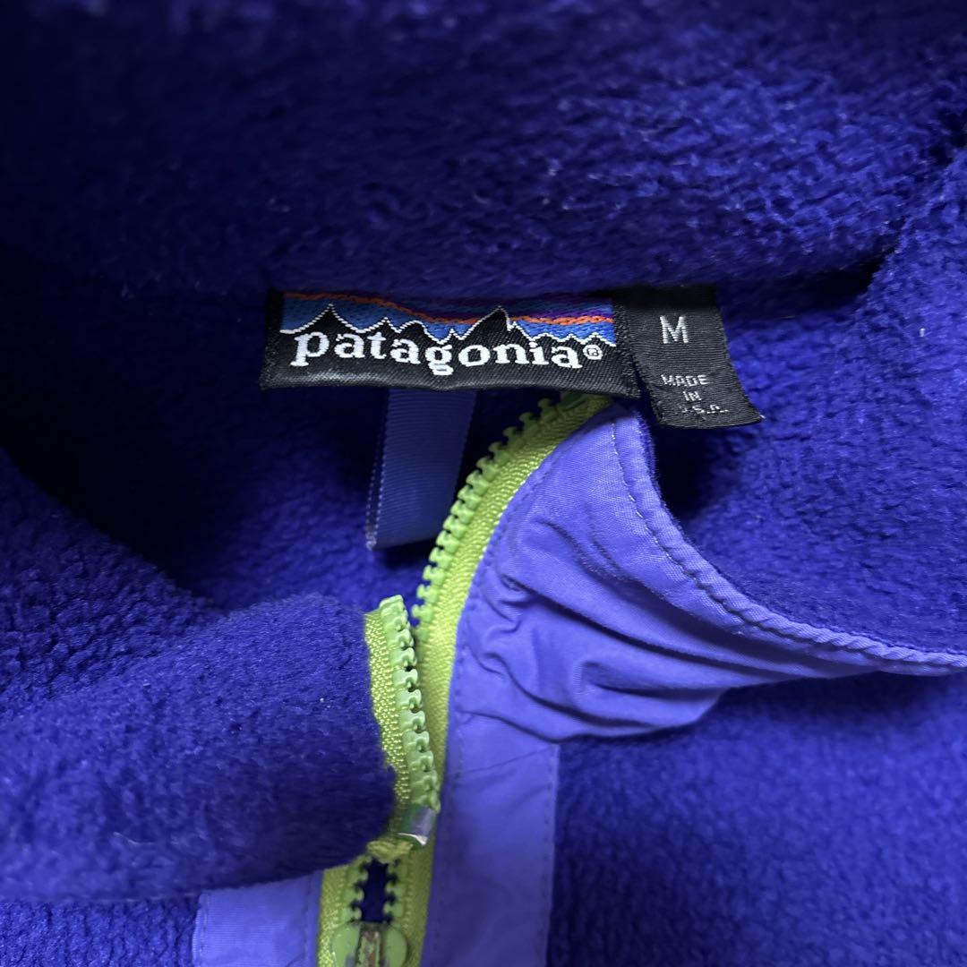 80s patagonia ハーフジップ フリース パタゴニア シンチラ 90s