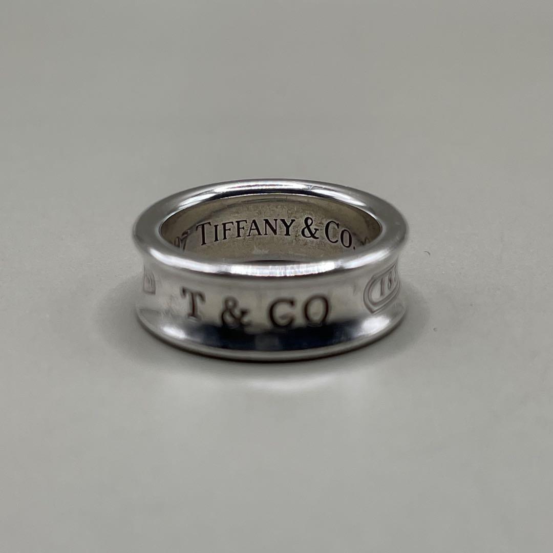 美品 ティファニー Tiffany&Co. 1837 ナローリング 925