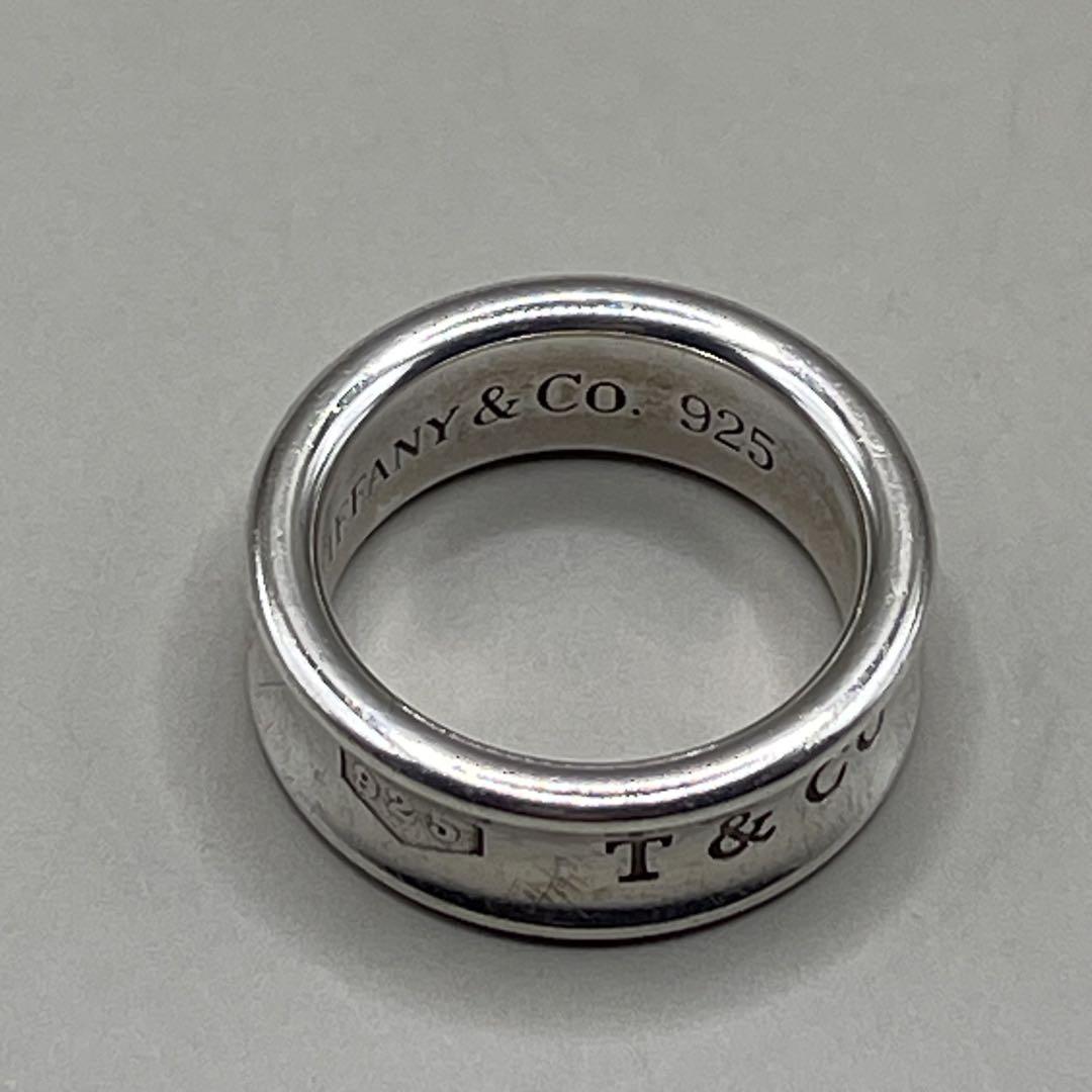 美品 ティファニー Tiffany&Co. 1837 ナローリング 925