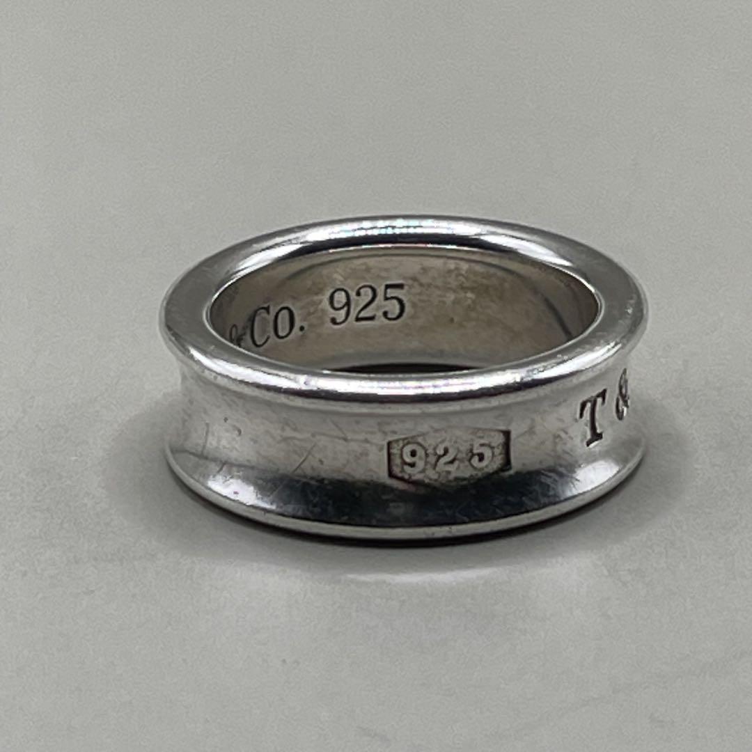 美品 ティファニー Tiffany&Co. 1837 ナローリング 925
