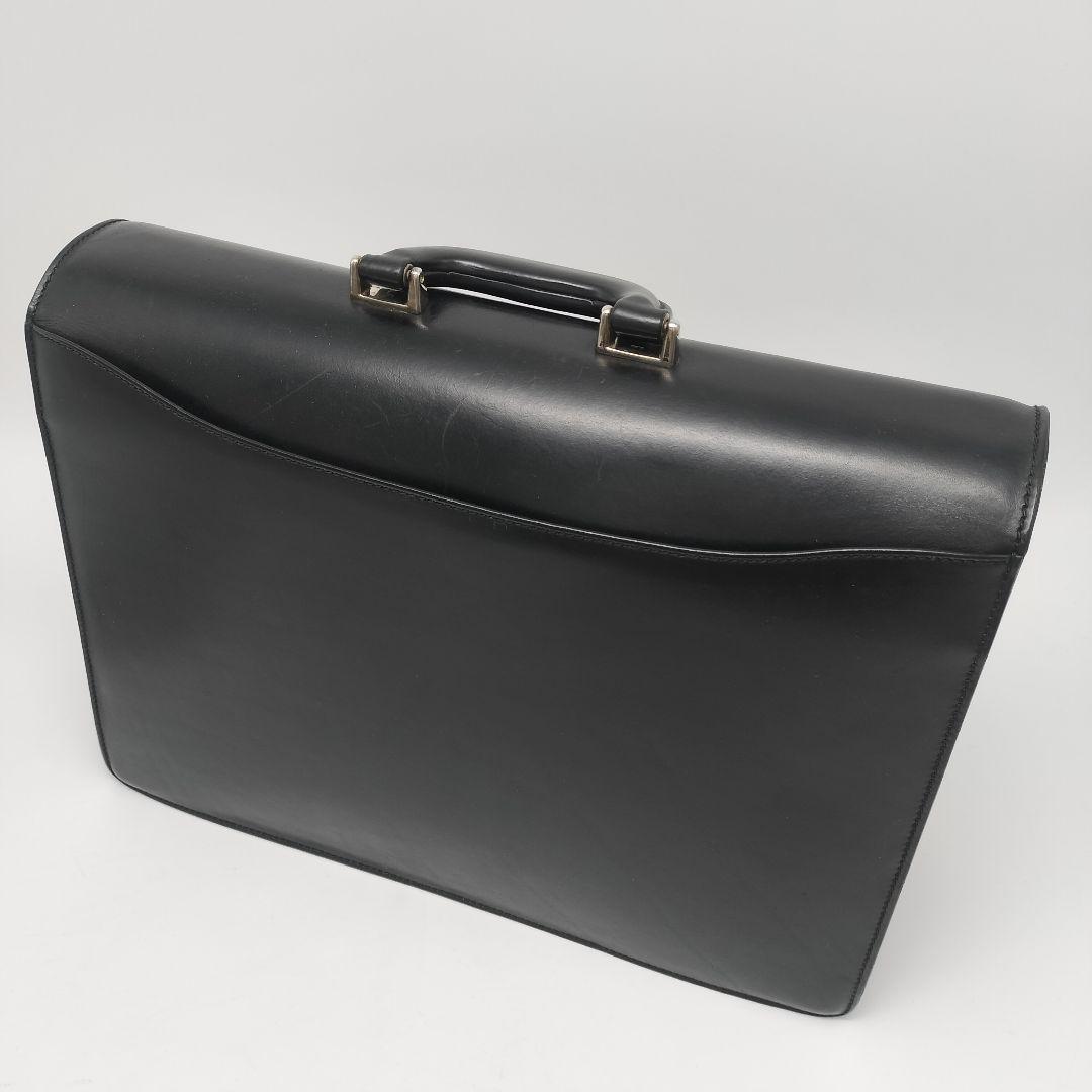美品✨グッチ　ハンドバッグ　レザー　ブラック　黒