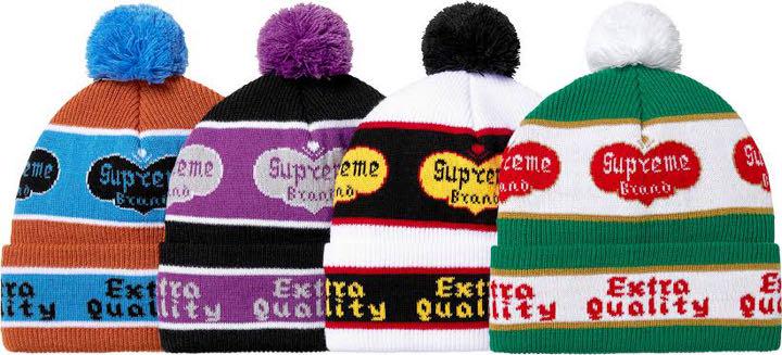 Supreme Beanie シュプリーム ボンボン ビーニー 超高品質で人気の