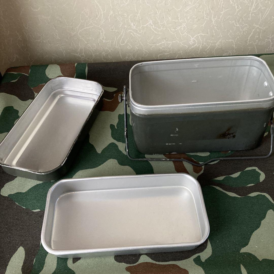 島田軽金属製　角型飯盒