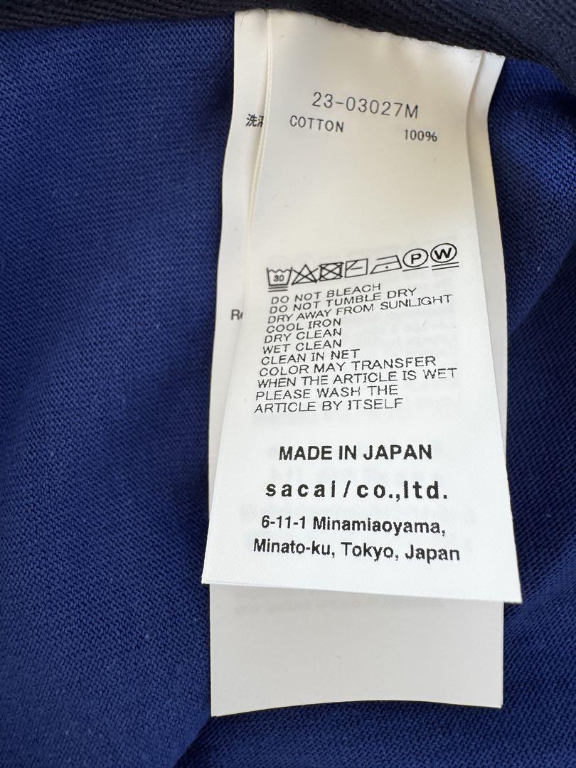sacai Tシャツサイズ2