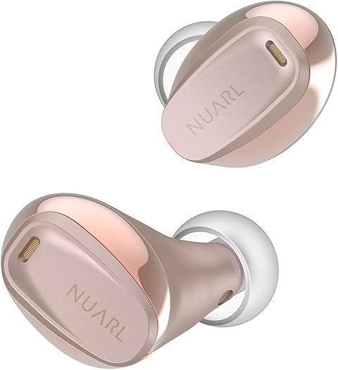 NUARL mini3 ローズゴールド 完全ワイヤレス ノイズキャンセリング