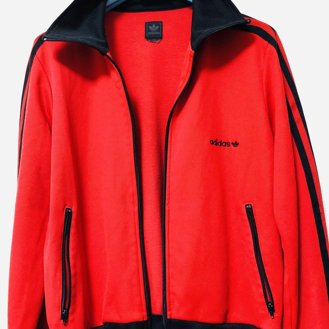 adidas アディダス ジャージ レトロ 赤