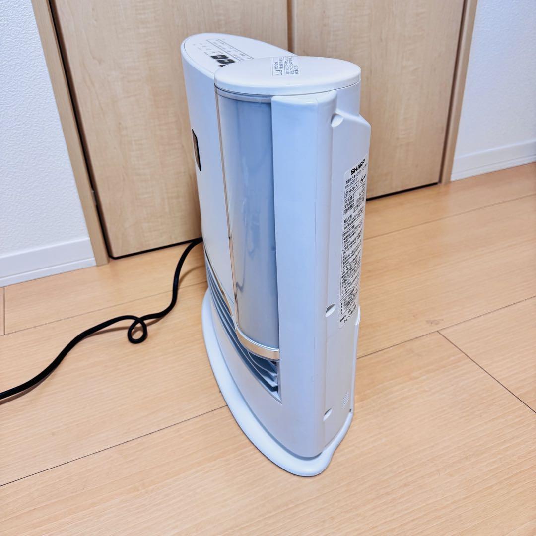 【美品】SHARP シャープ HX-J120-W 加湿セラミックファンヒーター