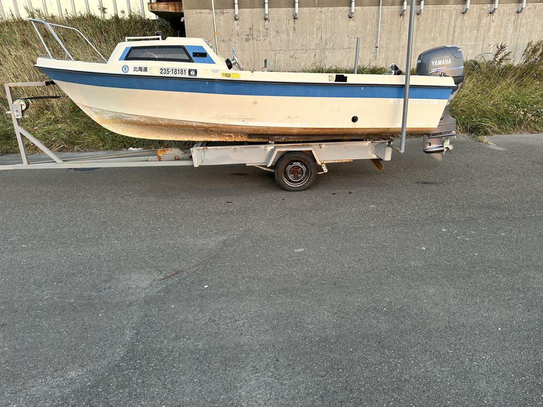 北海道 プレジャーボート 17フィート fish17 40馬力 ヤマハ 船外
