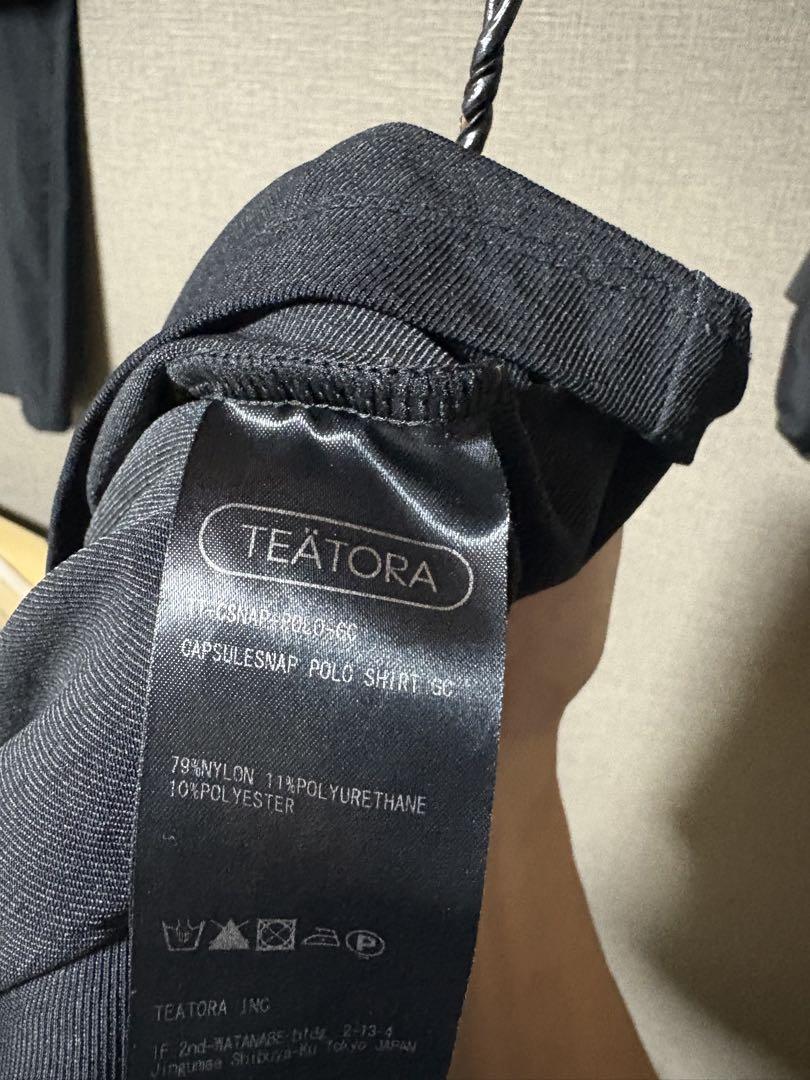 美品 TEATORA CAPSULESNAP POLO SHIRT GC