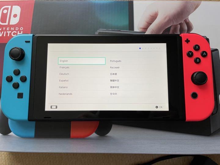 日本製即納 赤色joycon故障 任天堂 switch 本体 nintendo MFoj8-m64575541704 最新作大得価