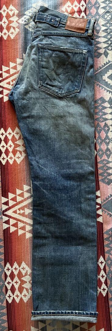 【美品】RRL ダブルアールエル 1936 バックルバック デニム W30 ポロ