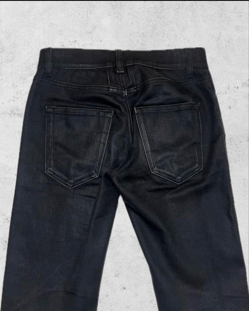 パンツ SAINT LAURENT knee crash studs pants