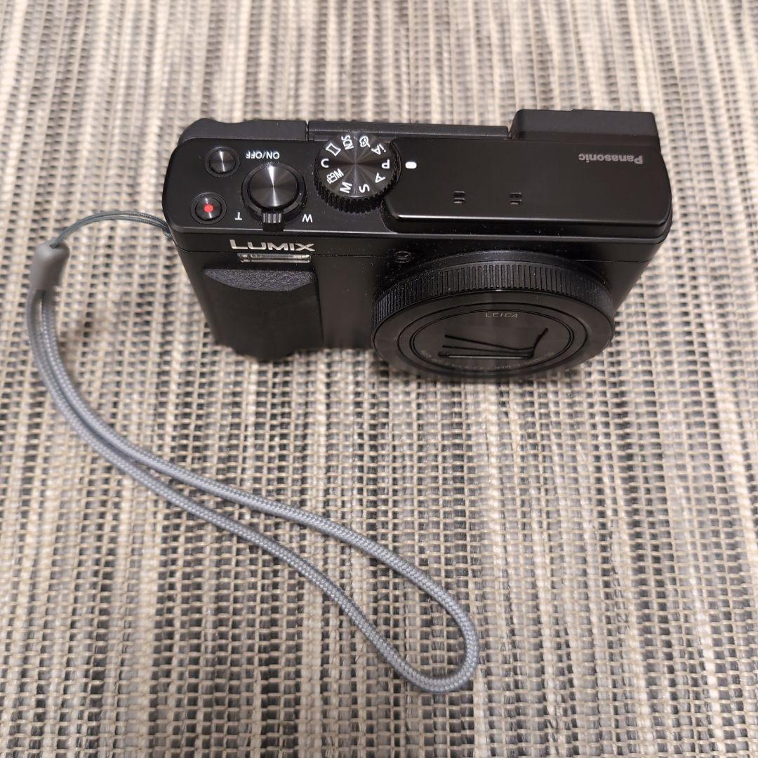 カメラケース付 Panasonic LUMIX DC-TZ95D ブラック 美品