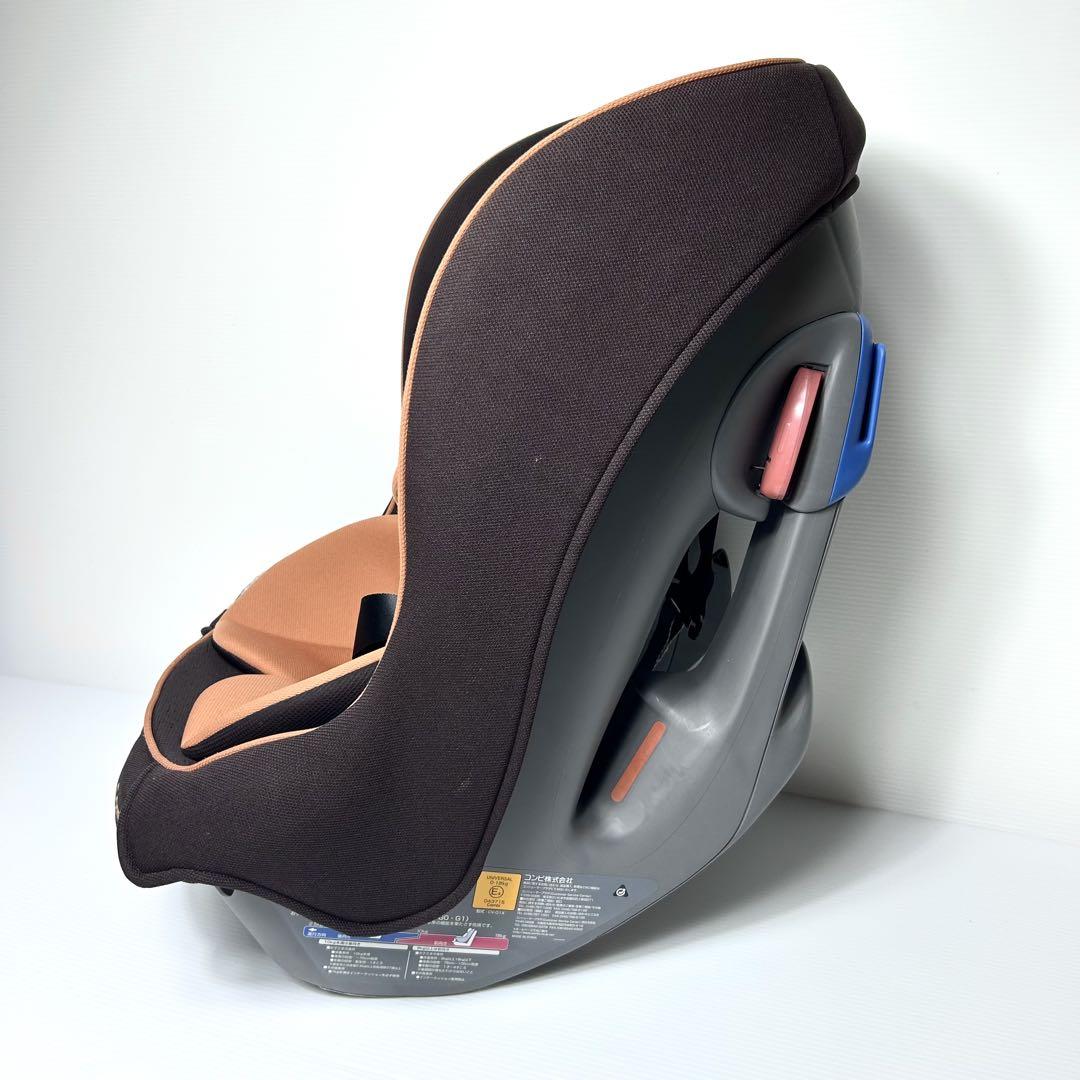 極美品☆コンビ ミニマグランデ チャイルドシート　ブラウンプレッソ
