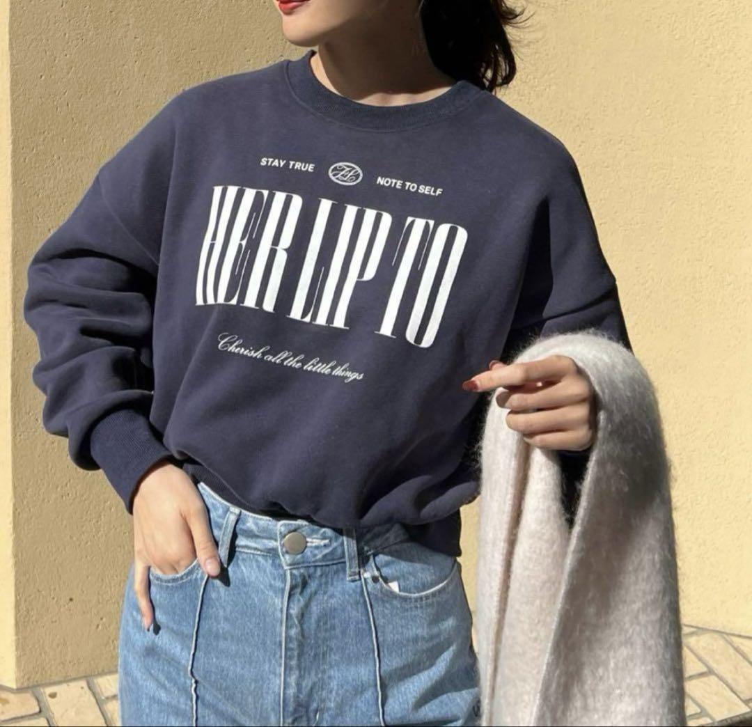 トップス herlipto Cherish Oversized Sweatshirt herlipto Cherish Oversized Sweatshirt