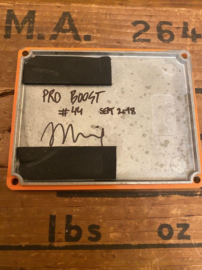 ギター MANLAY SOUND Pro Boost Color Sound fuzz