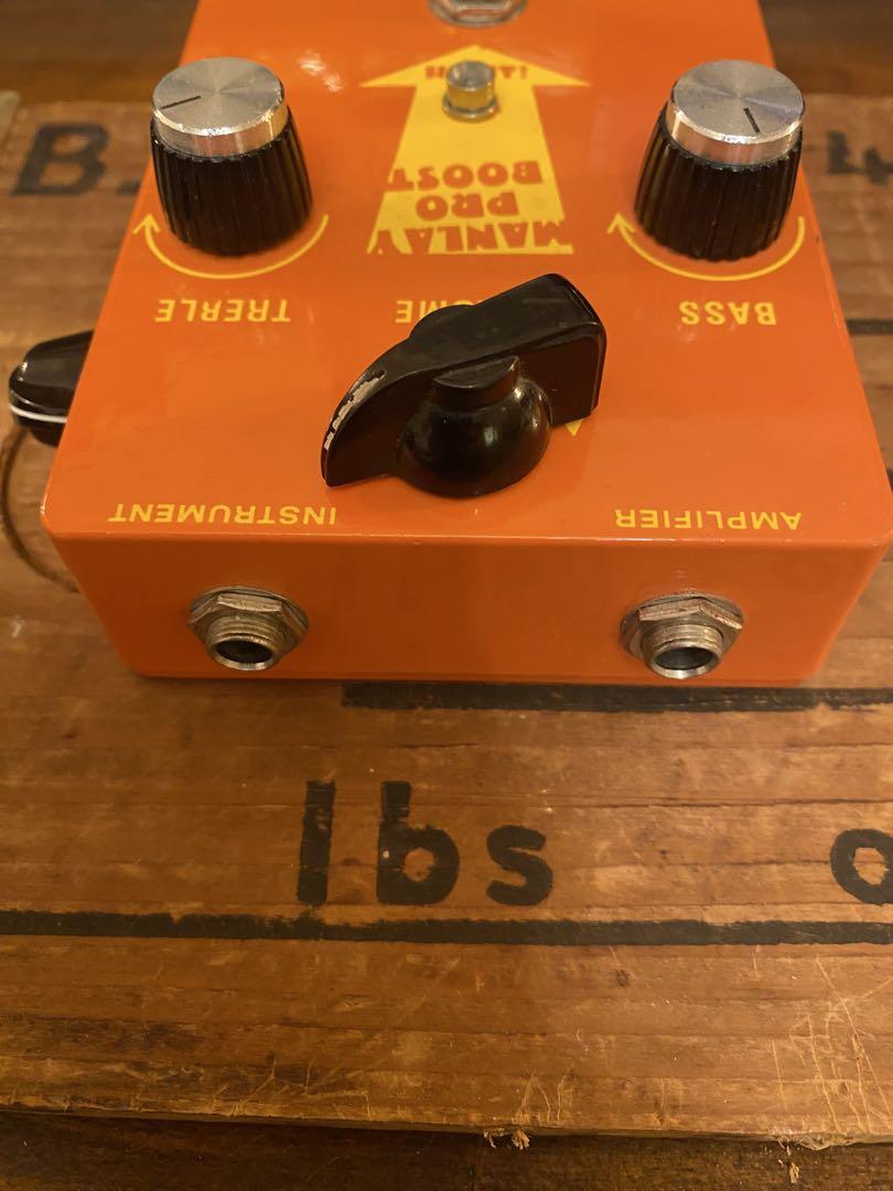 ギター MANLAY SOUND Pro Boost Color Sound fuzz