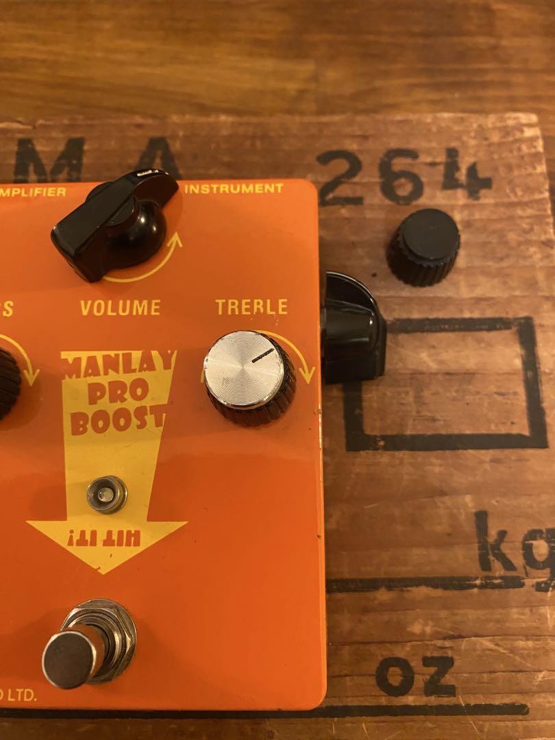 ギター MANLAY SOUND Pro Boost Color Sound fuzz