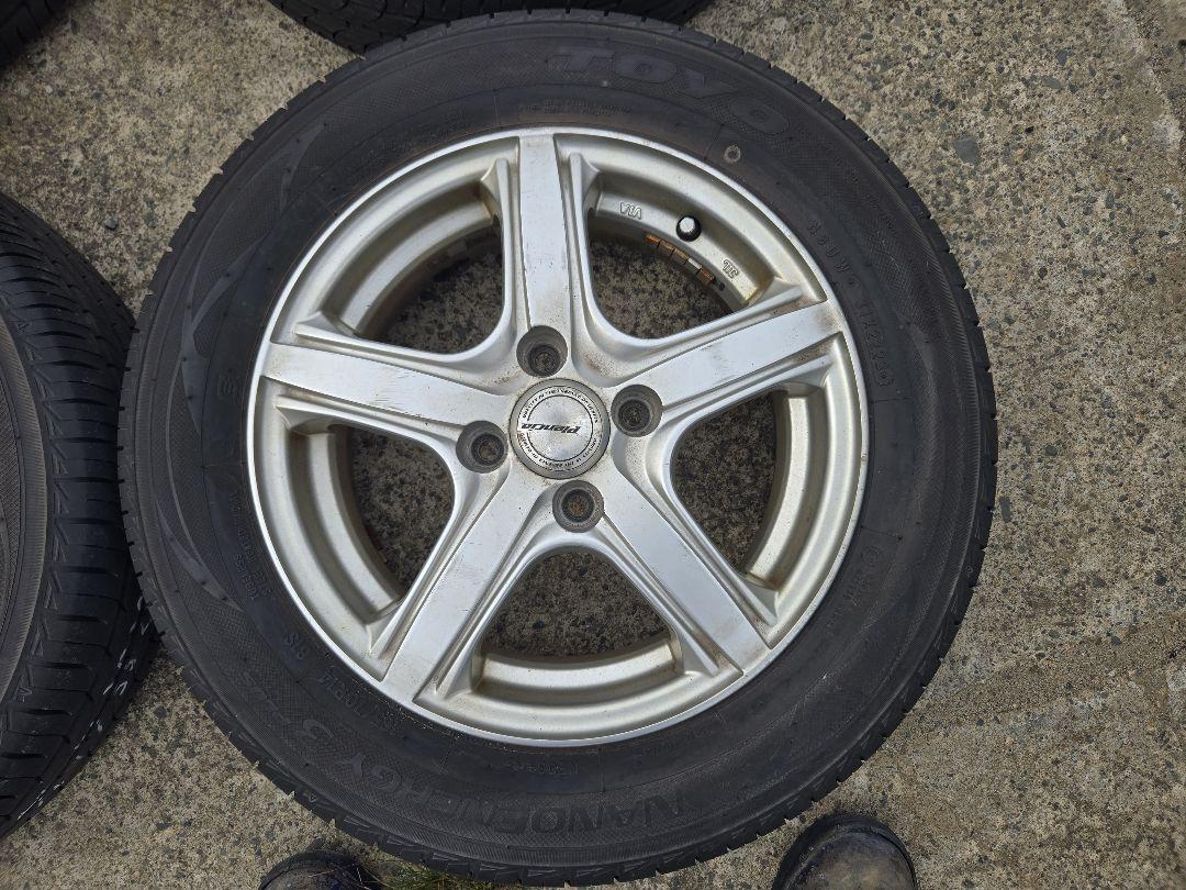 165/70R14 トーヨー23年製タイヤホイール付き