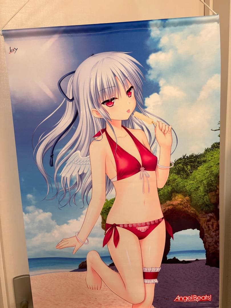 Angel Beats! VA購買部出張所2017 B2タペストリー 赤目天使