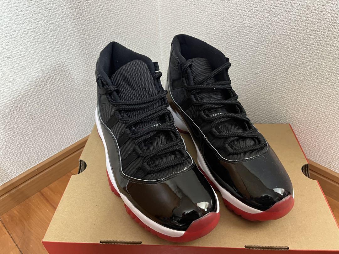 靴 NIKE AIR JORDAN 11 RETRO BRED