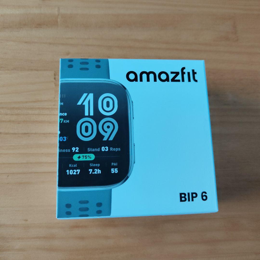 【未開封・新品未使用】amazfit BIP6　アマズフィット