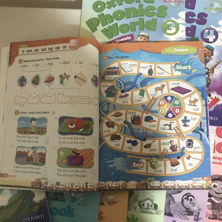 英語 教材 洋書 CD付き Oxford Phonics World 1-5