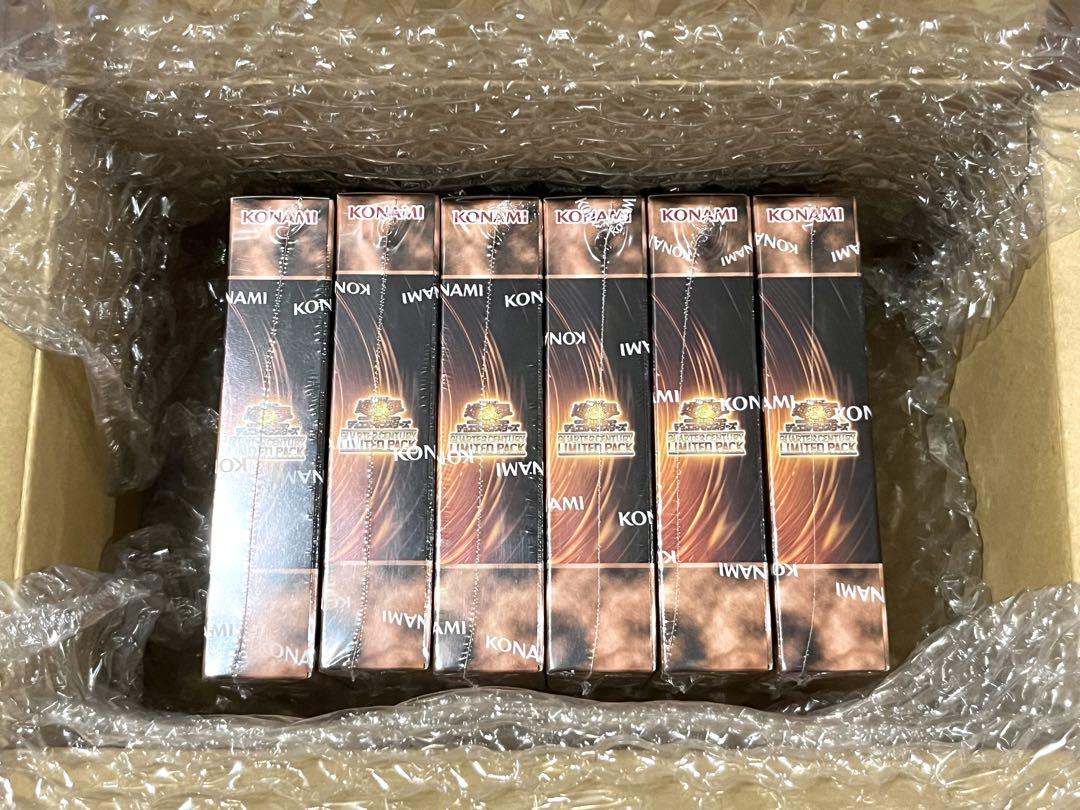 遊戯王 QUARTER CENTURY LIMITED PACK 6BOX