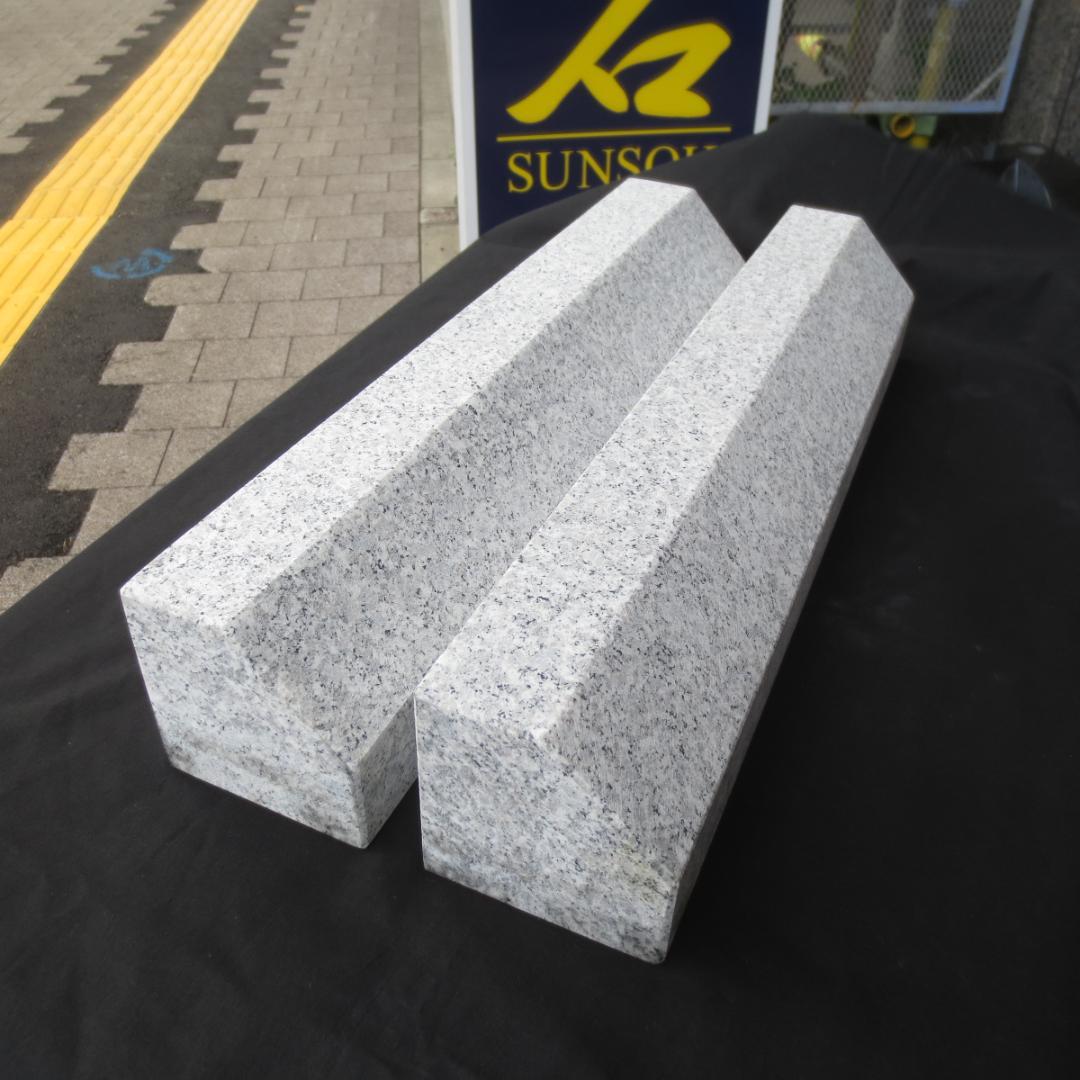 韓国 ファッション通販 カーストッパー ブロック 車止め 幅約54センチ 駐車場 2本1組 小物入れ