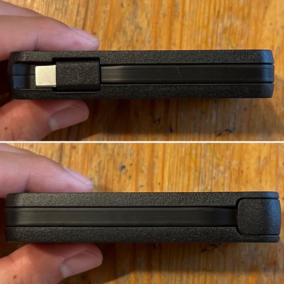 cio SMARTCOBY Ex SLIM Qi2 & Cable バッテリー
