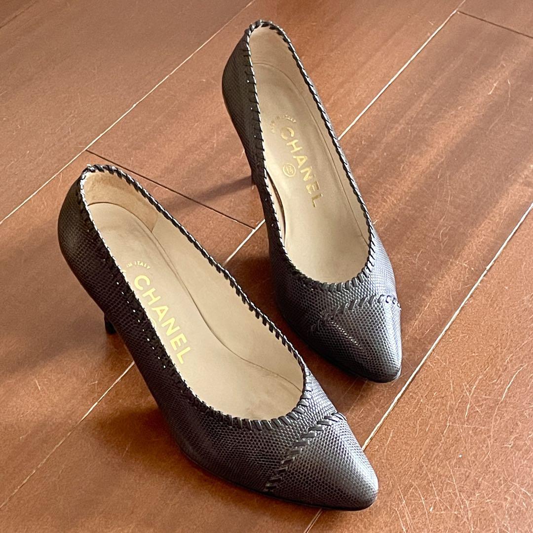 シャネルのハイヒール CHANEL シャネル ハイヒール パンプス - メルカリ