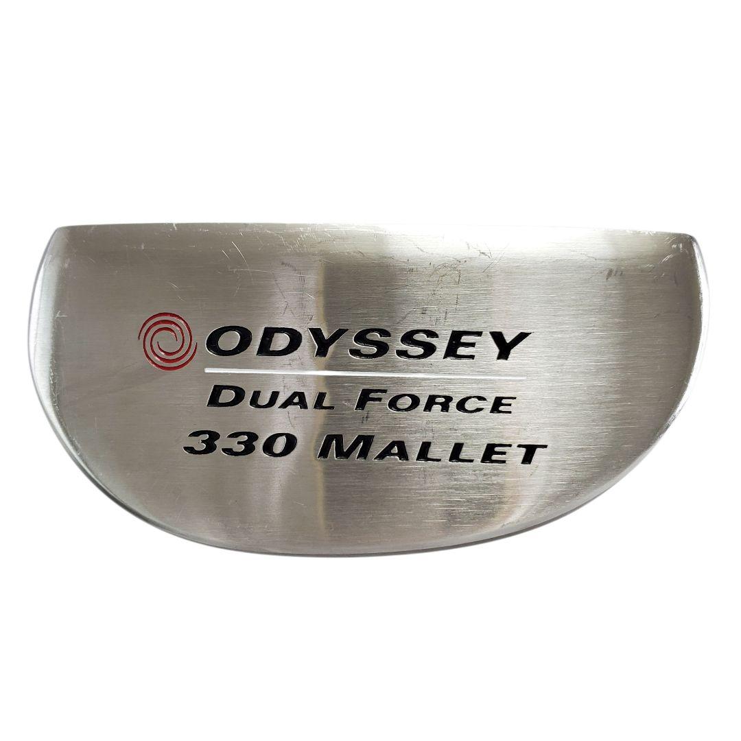 ODYSSEY DUAL FORCE 330 MALLET ヘッドカバー付き