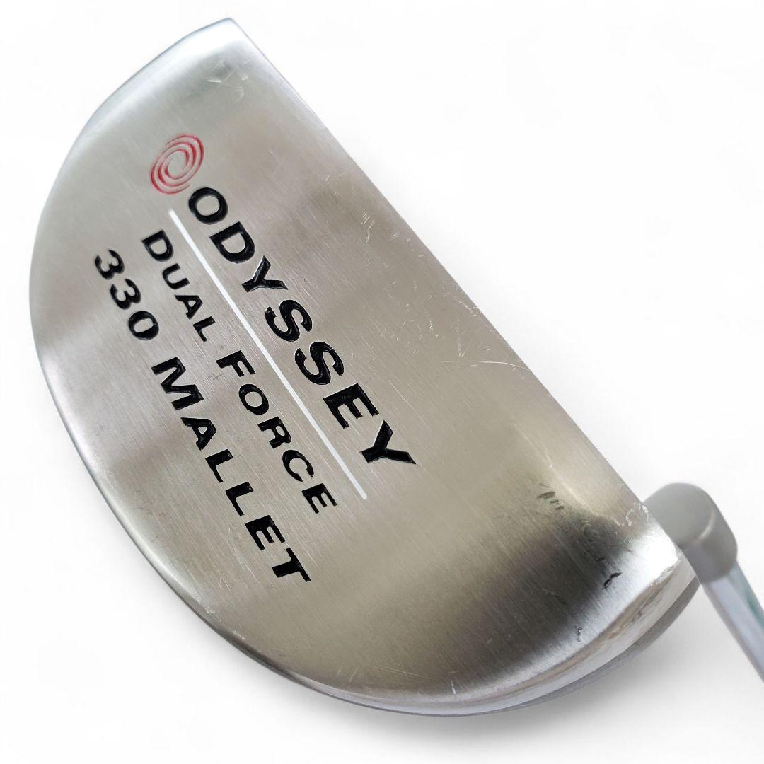 ODYSSEY DUAL FORCE 330 MALLET ヘッドカバー付き