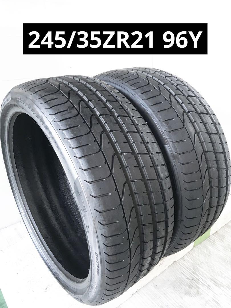 M-1408☆245/35R21 PIRELLI サマータイヤ 2本☆