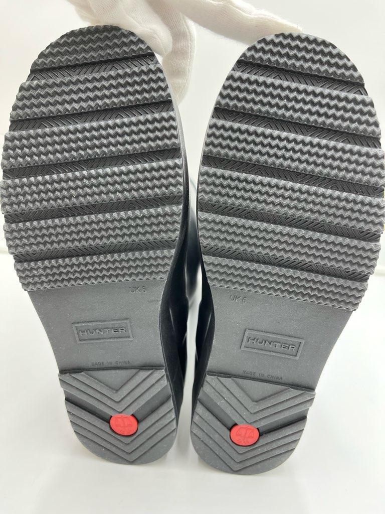 Hunterレインシューズ　UK６US8 EU39 WFT2007RMA-BLK