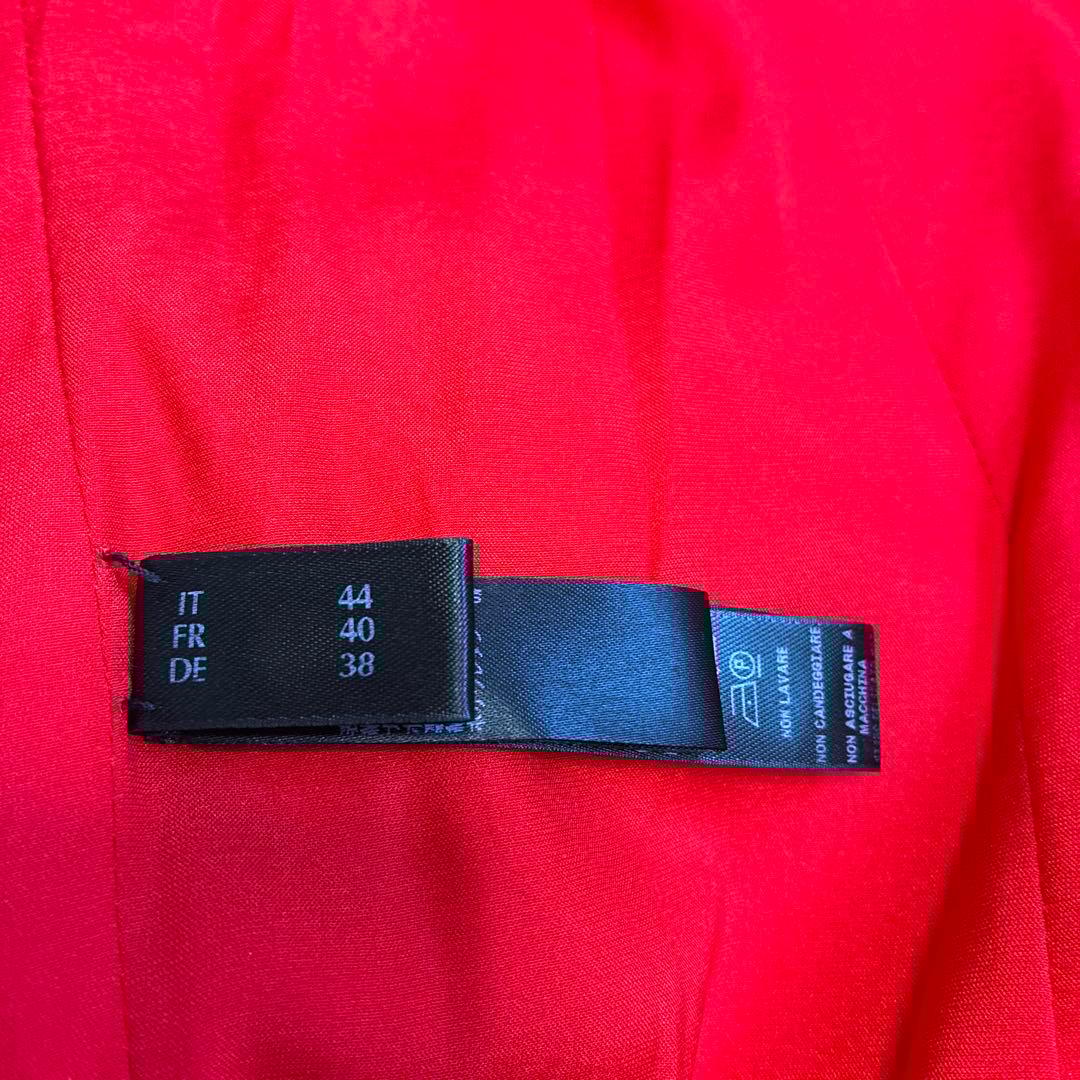LA PERLA レッド トレンチコート IT 44