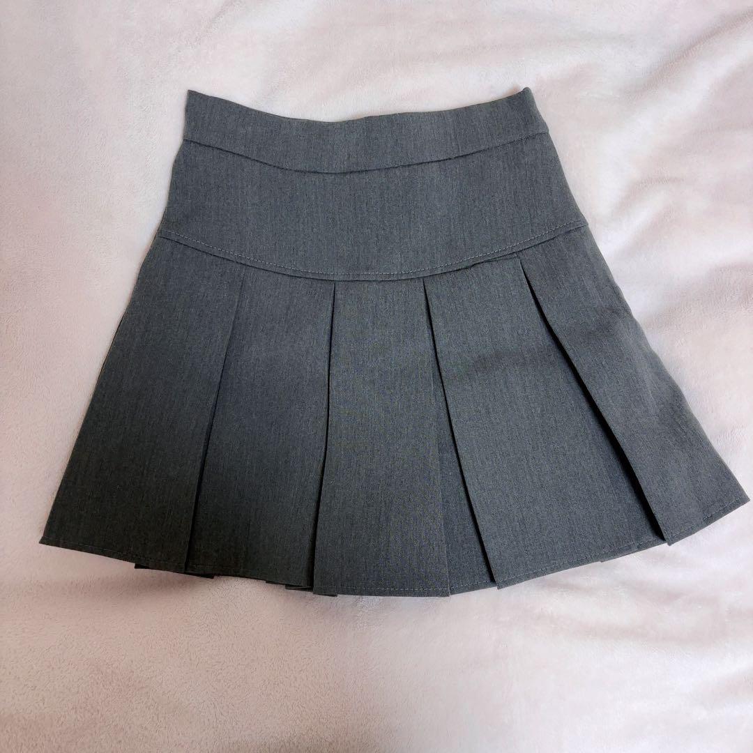 épineプリーツミニスカート