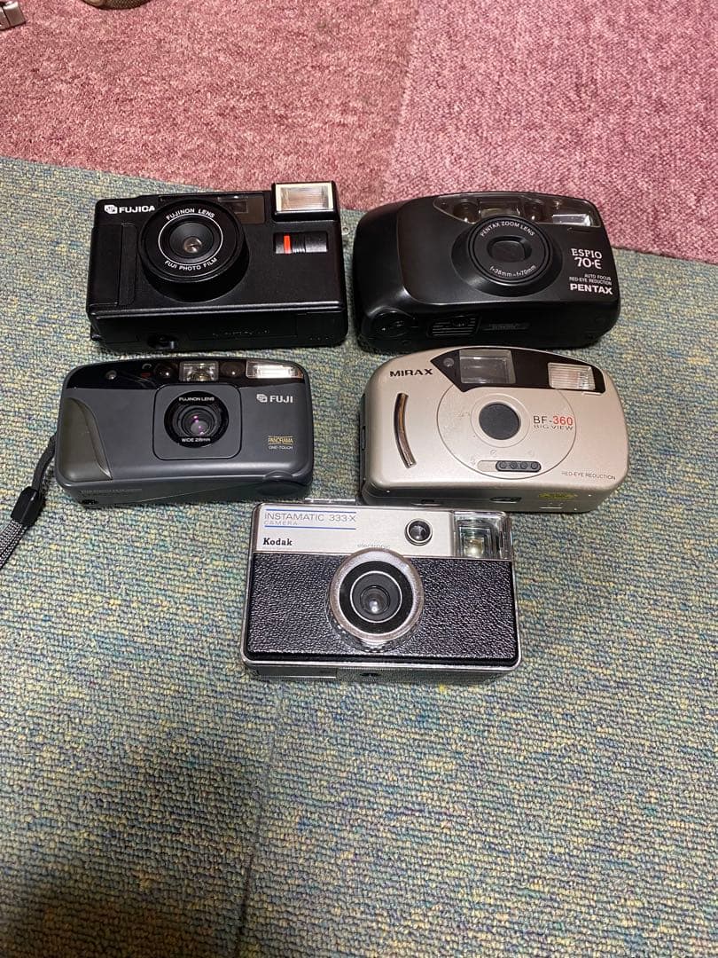 フィルムカメラセット（Fuji, Kodak, Pentax,..）