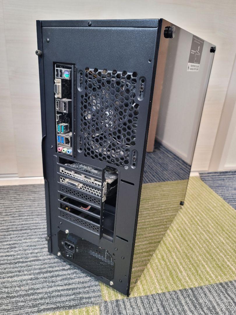 最終大幅値下げ！ほどよく光る！自作ゲーミングPC！i7 SSD BD搭載で快適！ iiyama PC LEVEL-R6X5-LCR56X-SAX-FB [RGB Build] | パソコン